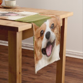 Chemin De Table Court Ajouter photo de chien personnalisé Customisé (In Situ)