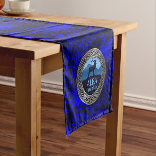 Chemin De Table Court Alba Gu Brath Knot Courte Table Runner