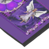 Chemin De Table Court âme violette (Coin)