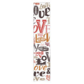 Chemin De Table Court Amour 1 (Devant)