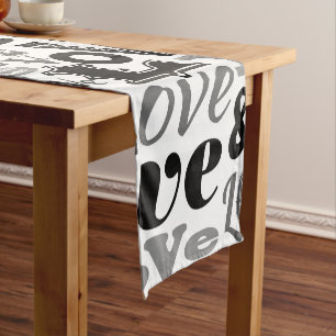 Chemin De Table Court Amour 3