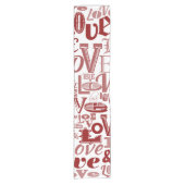 Chemin De Table Court Amour 6 (Devant)