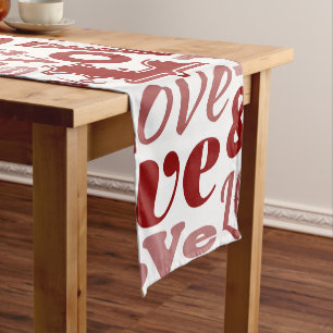 Chemin De Table Court Amour 6