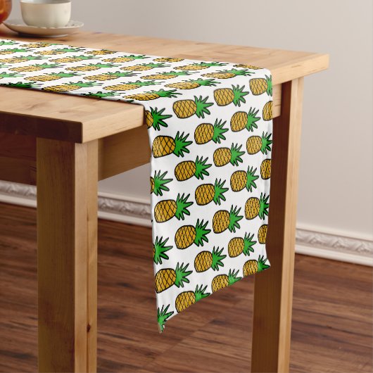 Chemin De Table Court Ananas (In Situ)