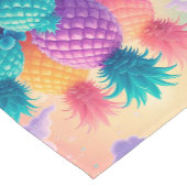 Chemin De Table Court Ananas coloré (Coin)