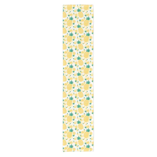 Chemin De Table Court Ananas Runner de table 14" X 72" (Devant)