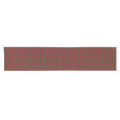 Chemin De Table Court Ancien clan écossais Drummond Rouge Vert Tartan Pl (Horizontal)