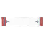 Chemin De Table Court Ancre bleue Bleu Bleu blanc Bleu Bleu Rouge (Horizontal)