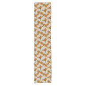 Chemin De Table Court Anglais Motif Table Runner (Devant)