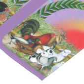 Chemin De Table Court Animaux de ferme (Coin)