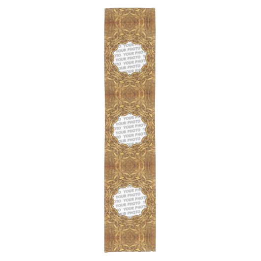 Chemin De Table Court Antique Frame I + votre image & backgr. (Devant)