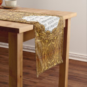 Chemin De Table Court Antique Frame I + votre image & backgr. (In Situ)