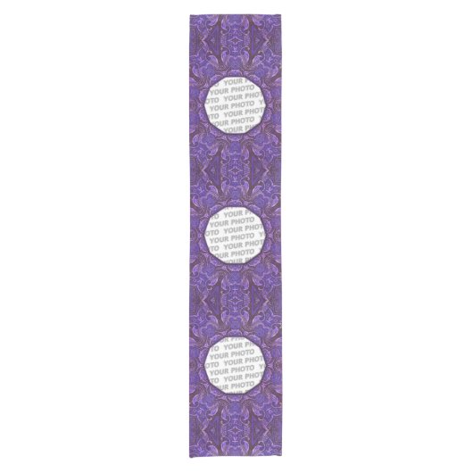 Chemin De Table Court Antique Frame III + votre image & backgr. (Devant)