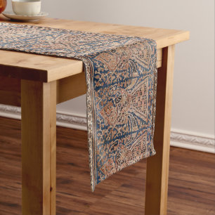 Chemin De Table Court Antique Oriental Indonésie Mawa Motif