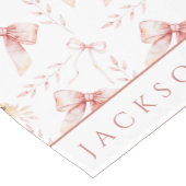 Chemin De Table Court Aquarelle de l'arc coquette (Coin)