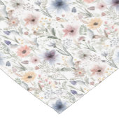 Chemin De Table Court Aquarelle florale Styl Botanical Table Runer (Coin)