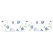 Chemin De Table Court Aquarelle fraîche d'été (Horizontal)