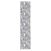 Chemin De Table Court Aquarelle moderne Nutcracker (Devant)