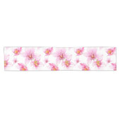 Chemin De Table Court Aquarelle Orchidées Design 15 (Horizontal)