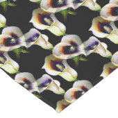 Chemin De Table Court Aquarelle Sublime Arum Calla Lilies (Coin)