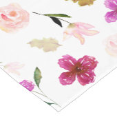 Chemin De Table Court Aquarelle tellement belle florale (Coin)