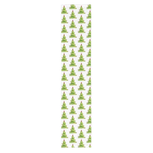 Chemin De Table Court Arborescence de table de vacances (Devant)