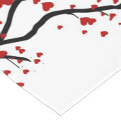 Chemin De Table Court Arbre cardiaque (Coin)