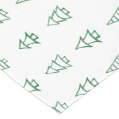 Chemin De Table Court Arbre de Noël (Coin)