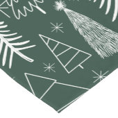 Chemin De Table Court Arbre de Noël - Arbre À feuillage persistant - Arb (Coin)