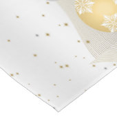 Chemin De Table Court Argent et or (Coin)