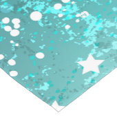 Chemin De Table Court Arrière - plan à huile Turquoise de la menthe (Coin)