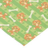 Chemin De Table Court arrière - plan avec des chiens et des os (Coin)