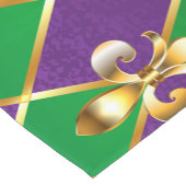 Chemin De Table Court Arrière - plan de bijoux Mardi Gras (Coin)