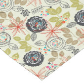 Chemin De Table Court Arrière - plan floral 2 2 (Coin)