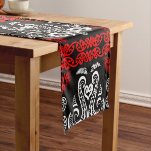 Chemin De Table Court Art Māori de Nouvelle-Zélande