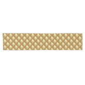 Chemin De Table Court Art Or brillant (Horizontal)