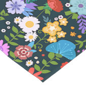 Chemin De Table Court Art populaire floral mexicain (Coin)