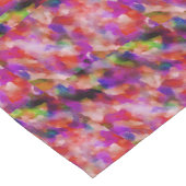Chemin De Table Court artwork indigo et violet (Coin)