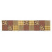 Chemin De Table Court Automne 4 coins 2 Design Tons chauds (Horizontal)
