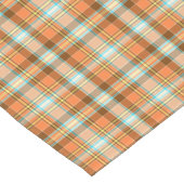 Chemin De Table Court Automne orange et Brown (Coin)