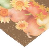 Chemin De Table Court Automne Thanksgiving Brown Table Runer (Coin)