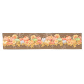 Chemin De Table Court Automne Thanksgiving Brown Table Runer (Horizontal)