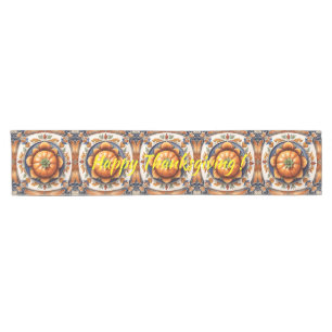 Chemin De Table Court Automne Thanksgiving Trendy Collection de citrouil