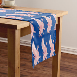 Chemin De Table Court axolotl rose pâle