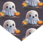 Chemin De Table Court Baby Ghost Déplaisant mignon caractère Halloween (Coin)