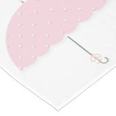 Chemin De Table Court Baby shower fille (Coin)