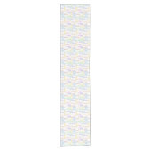 Chemin De Table Court Baby shower mot art table runner (Devant)