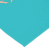 Chemin De Table Court Baigneurs artistiques (Coin)