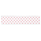 Chemin De Table Court Ballons cardiaques (Horizontal)