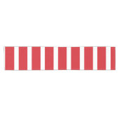 Chemin De Table Court Bande rouge (Horizontal)